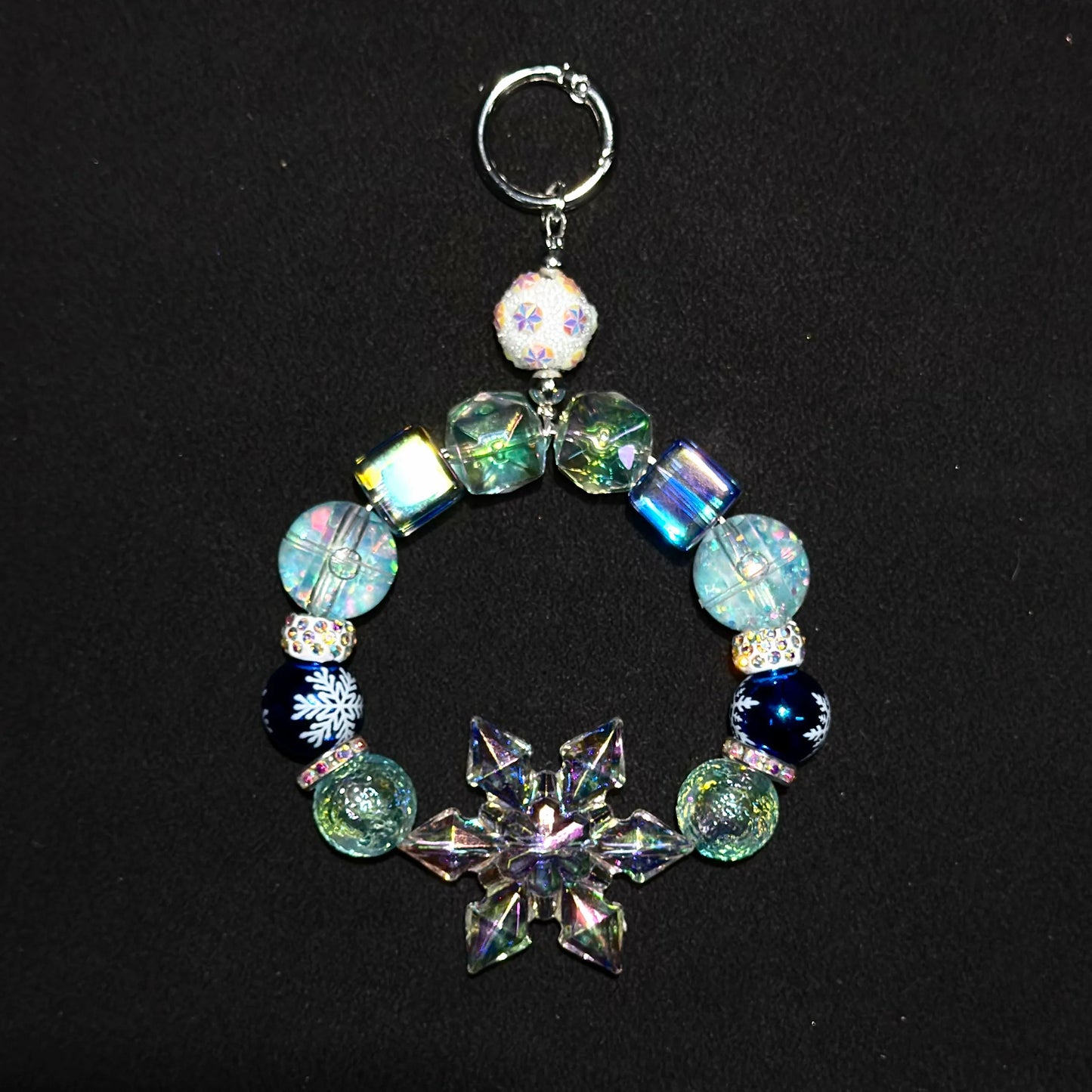 Snowy Xmas Mix for Key /Phone Chain/Bracelet/Pen/Necklace- Open in live