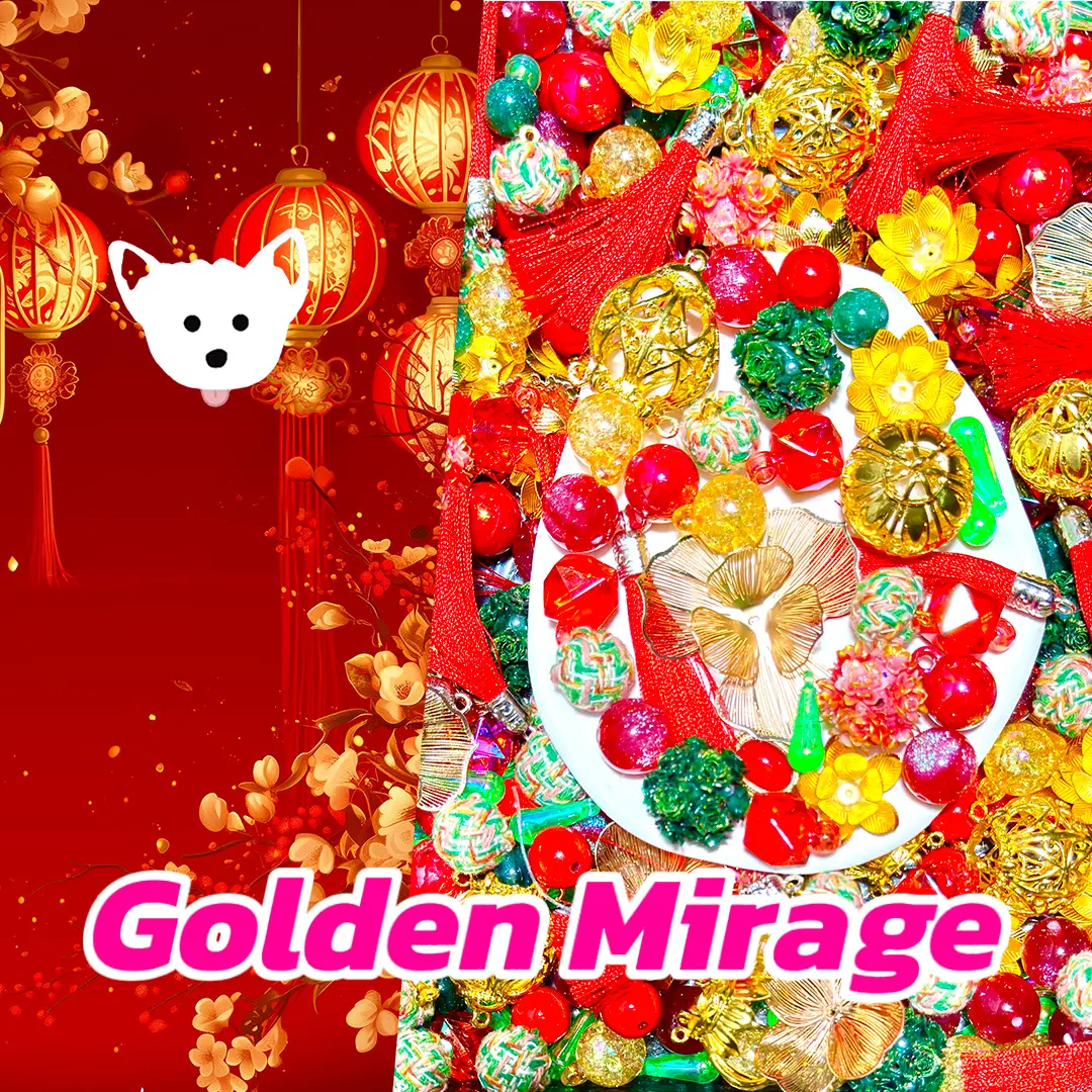 【Co-Creation】Golden Mirage for Car Handing/Pen- Open in live