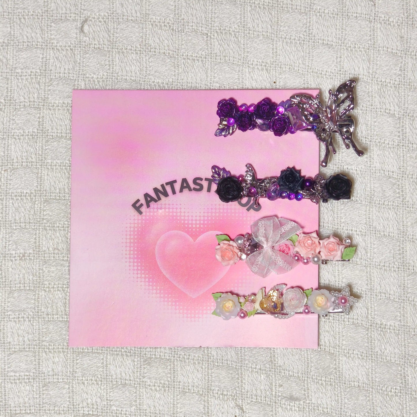 【Half BOGO】【New Arrival】Sweet Garden for Nail Charm/Hair Clip/Pen- Open in live