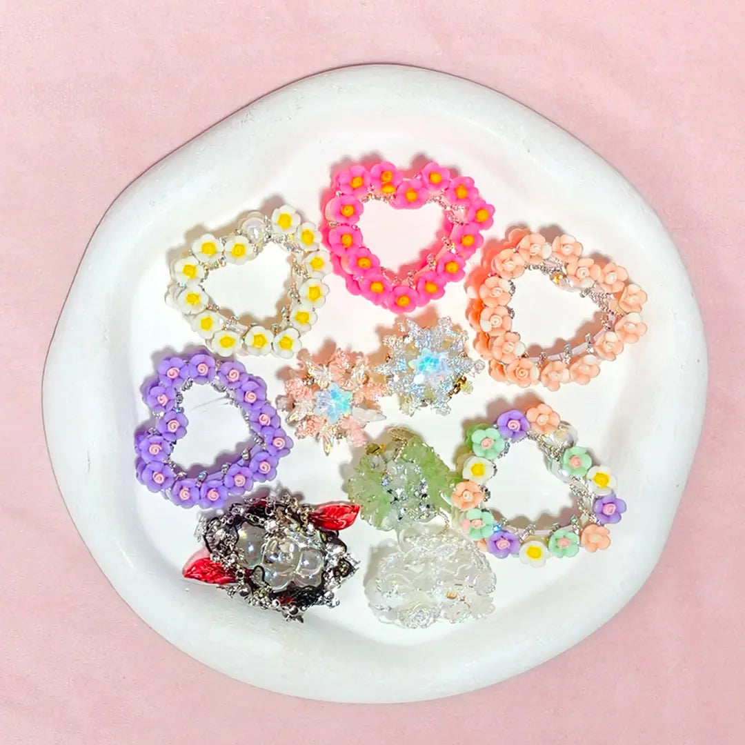 Flower Beads Blind Bag for Beadable Pen/Keychain - Open in live