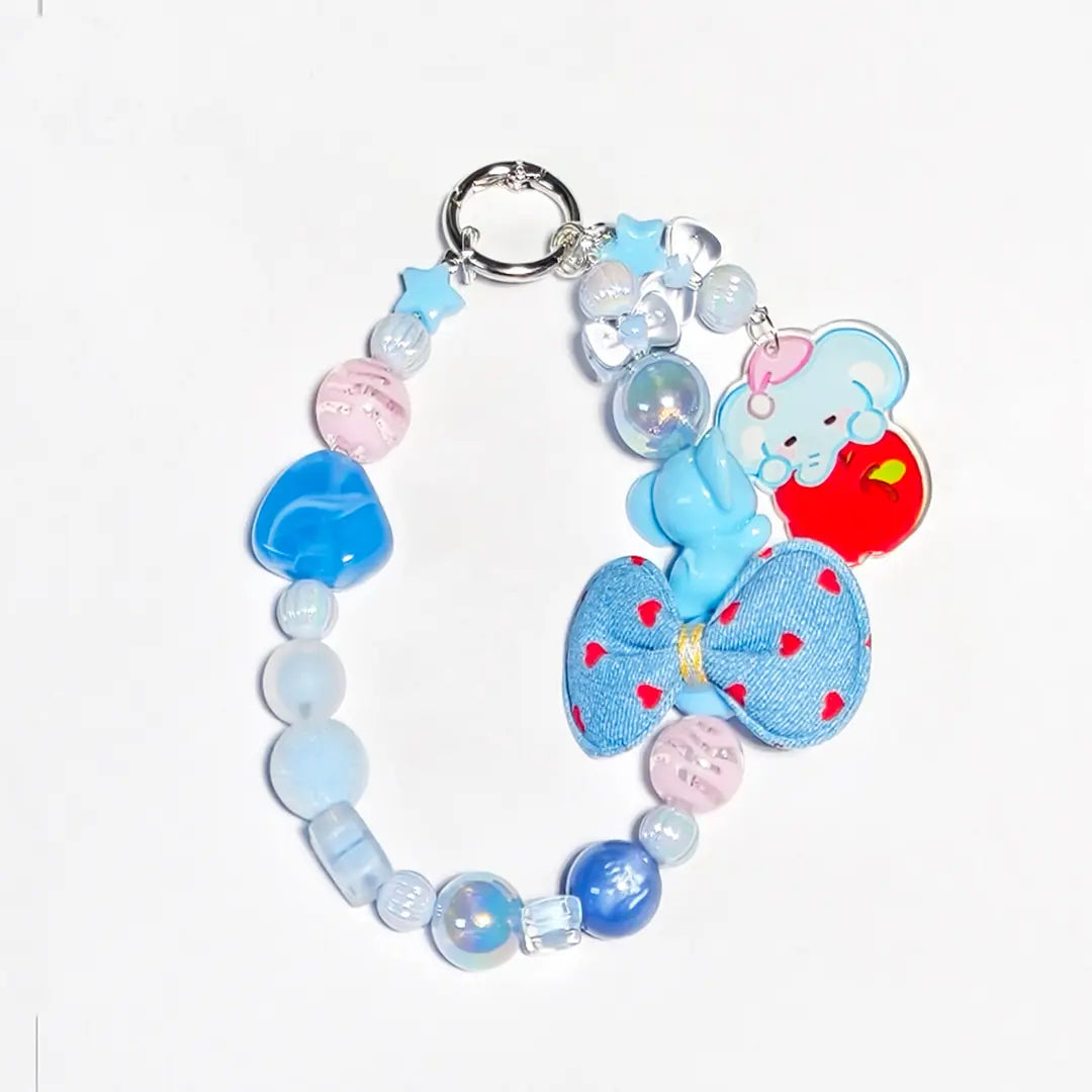 Heartfelt Elephant for Bracelet/Hanging/Pen - Open in live