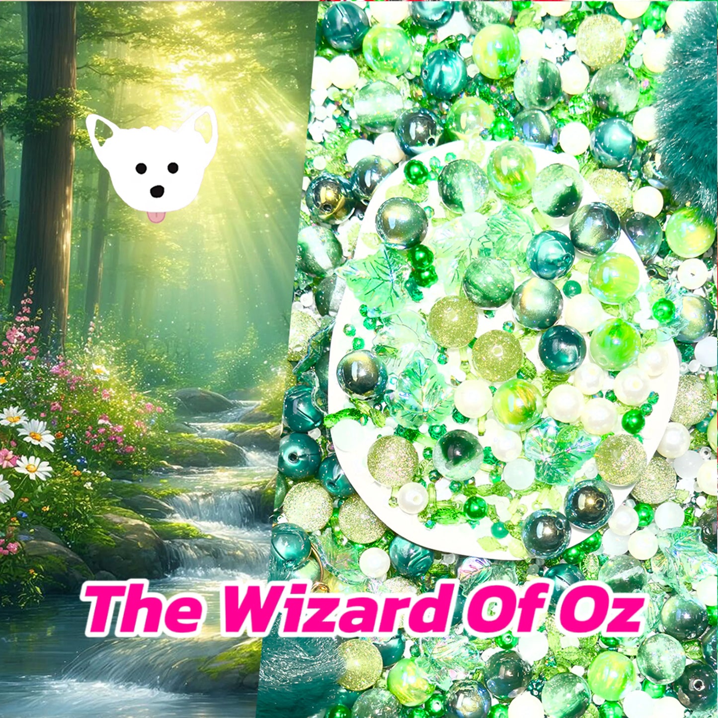 【NEW Arrival +1 Scoop】The Wizard of Oz for Bracelet/Phone Chain/Car Handing/Pen- Open in live