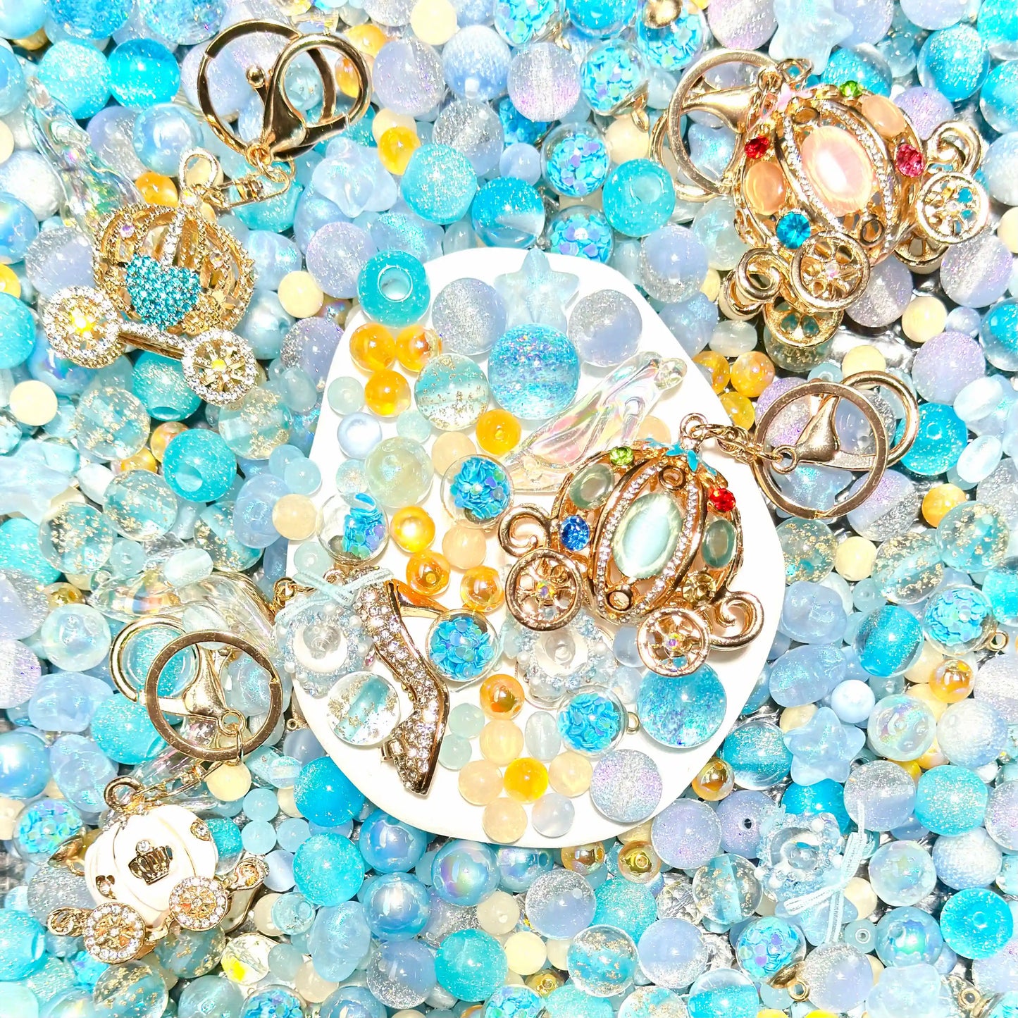 【NEW Arrival +1 Scoop】Midnight Magic for Bracelet/Phone Chain/Car Handing/Pen- Open in live