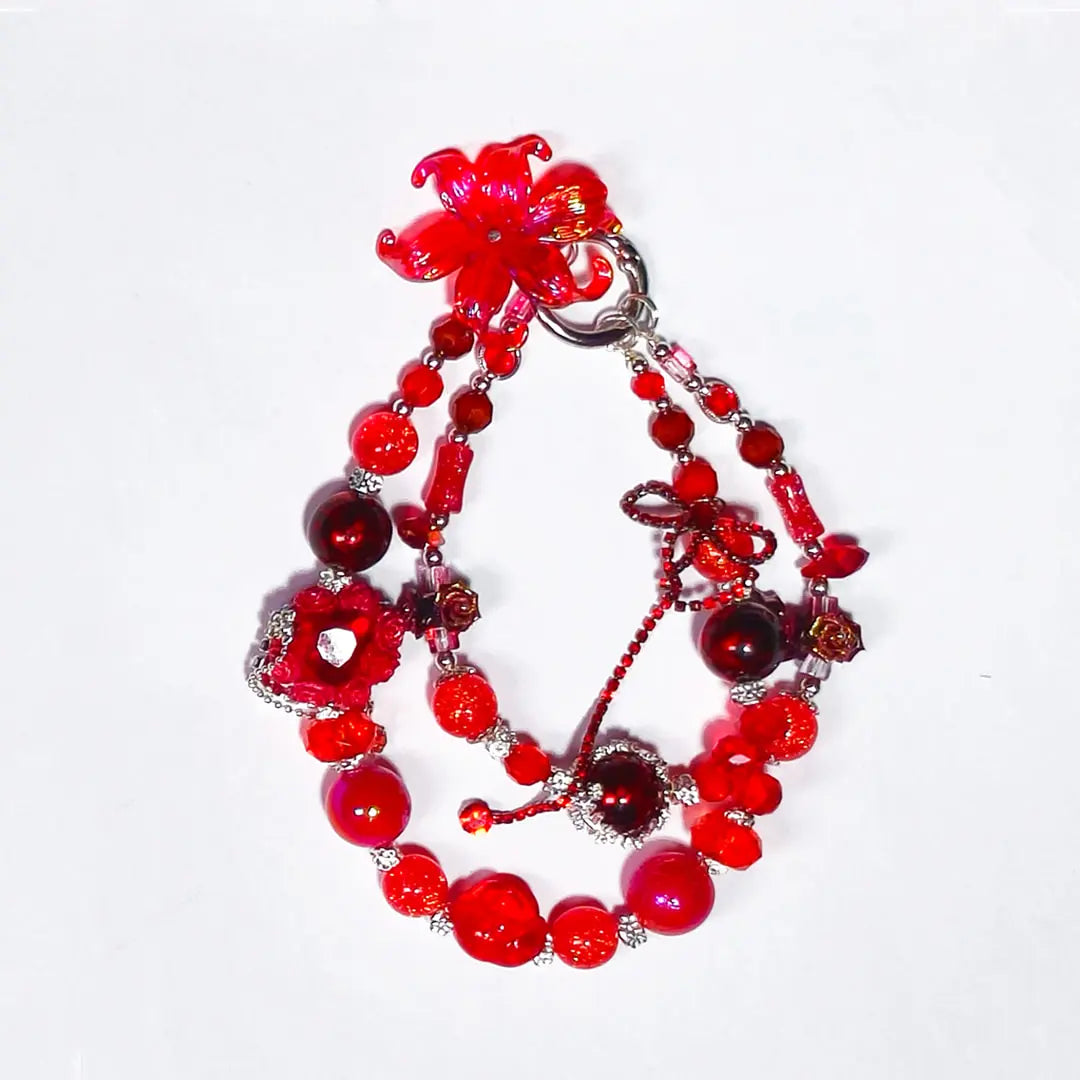 Iberian Blaze Ballad for Hanging/Phone Chain/Bracelet - Open in live
