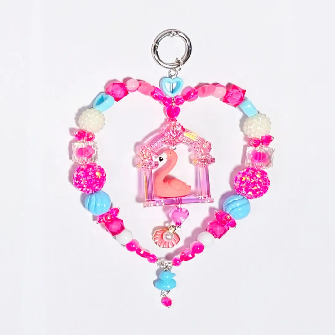 Flamingo Shore for Bracelet/Hanging/Pen- Open in live