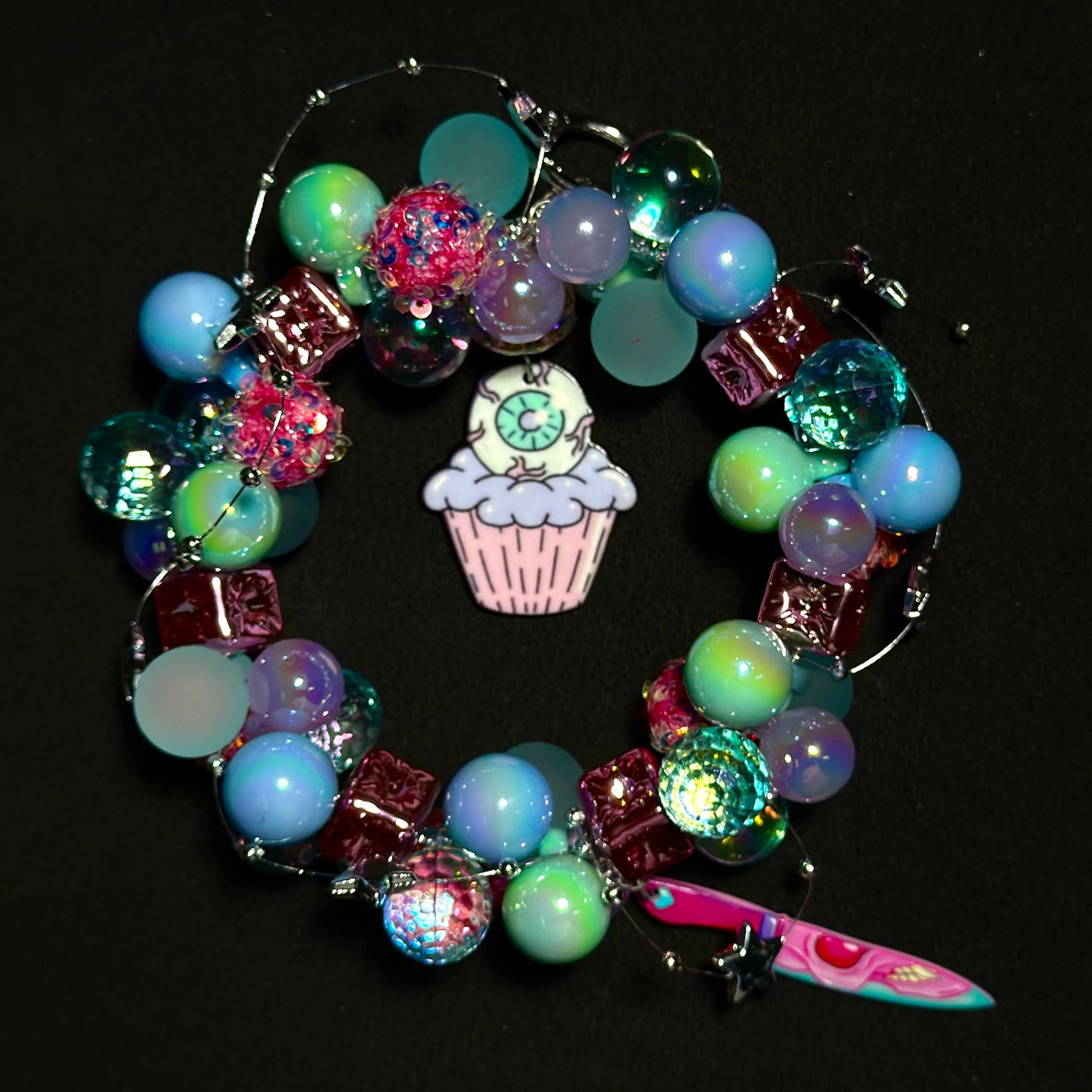 Spooky Sweet Mix for Key/Phone Chain/Bracelet/Necklace- Open in live