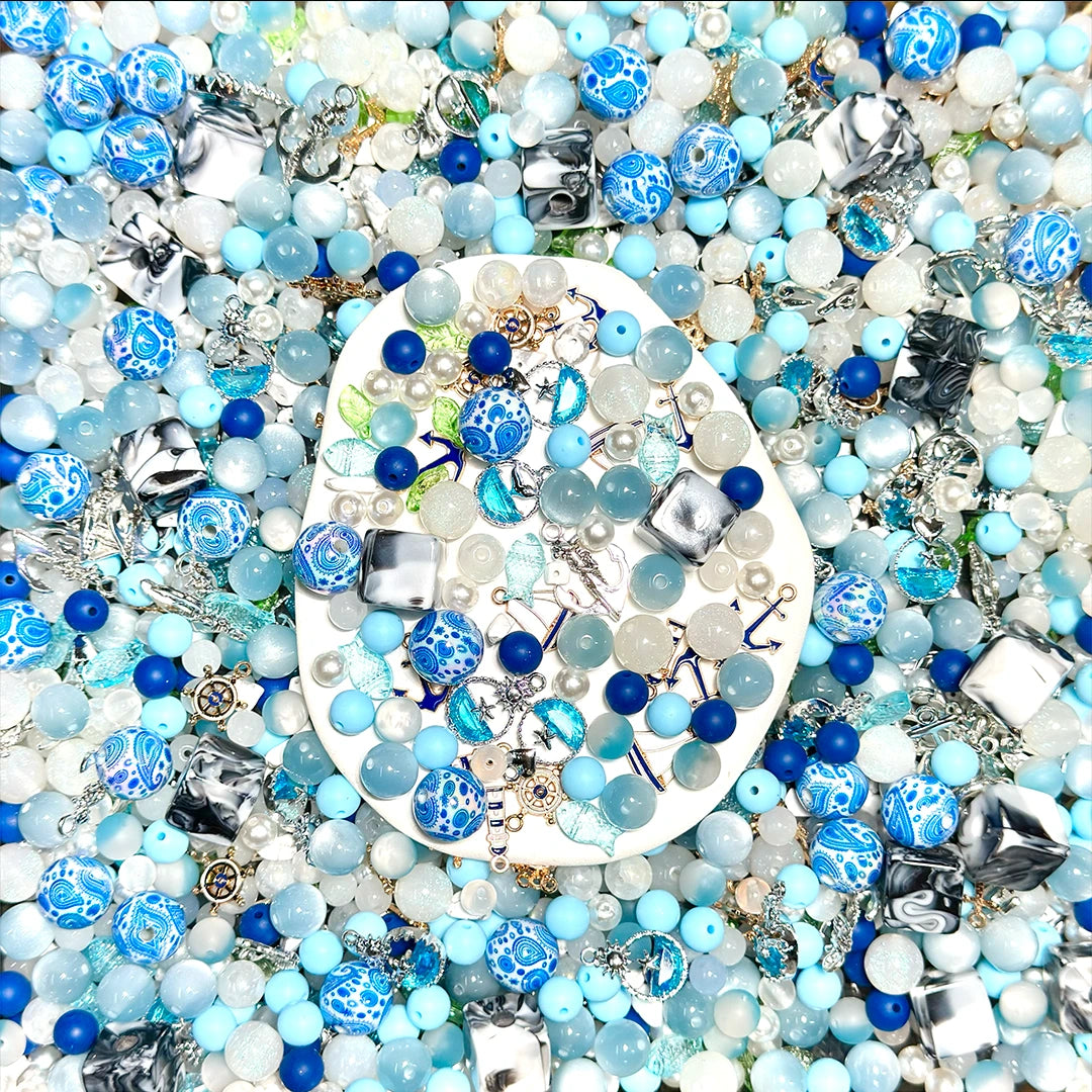 Santorini Greece for Key/Phone Chain/Bracelet/Necklace- Open in live