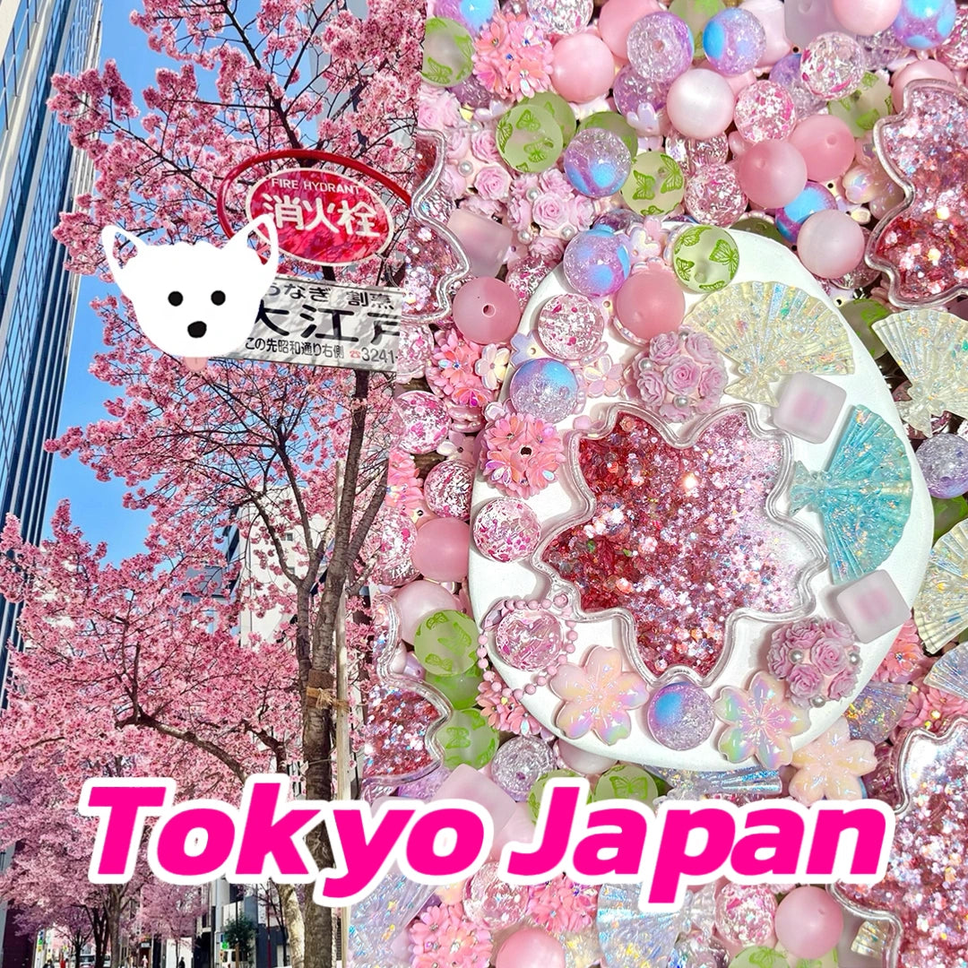 Tokyo Japan for Key/Phone Chain/Bracelet/Necklace- Open in live