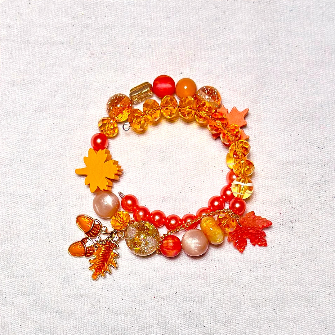 【Co-Creation with Liliana】Autumn Gratitude for Phone Chain/Car Hanging/Pen- Open in live