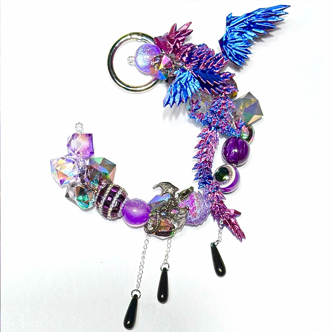 Winged Dragon for Bracelect / Keychain- Open in live