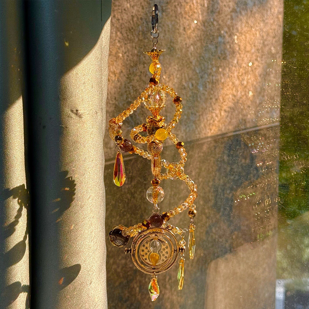 Hourglass of Time for Bracelet/Key/Phone Chain/Pen- Open in live