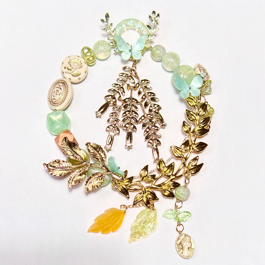 Demeter’s Harvest for Bracelet/necklace/Phone Chain/Pen- Open in live