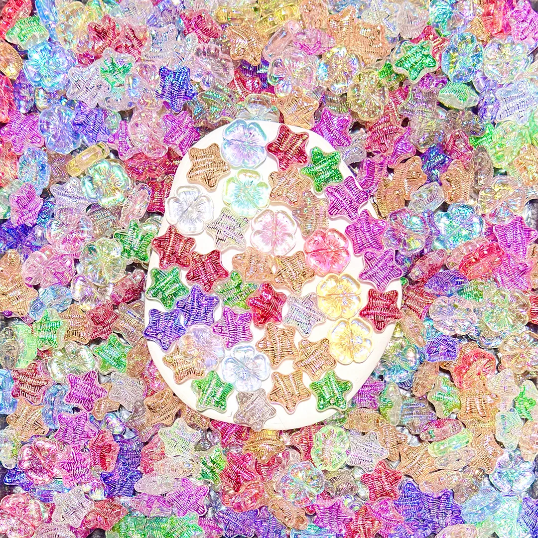 【BOGO】Colorful Acrylic for Bracelet/Phone Chain- Open in live