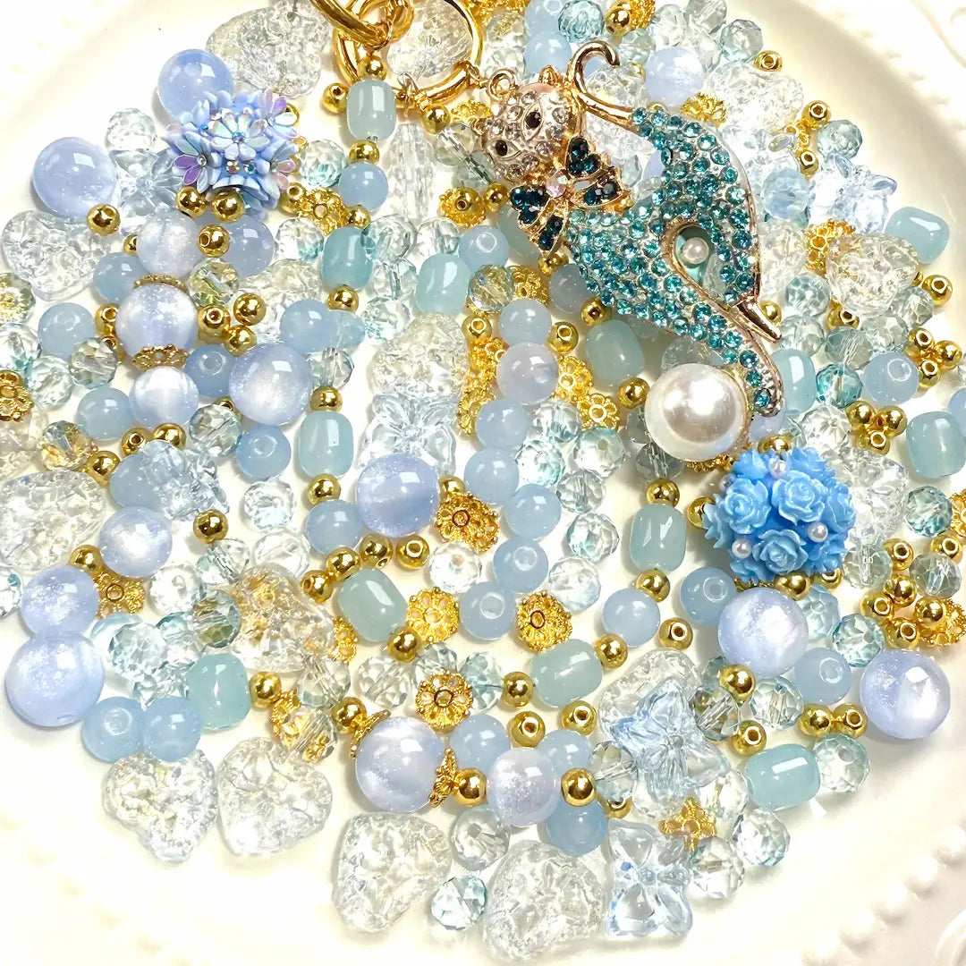 【Pre-Sale】Ocean Whisper  Mix for Beadable Pen/ Key Chain - Open in live