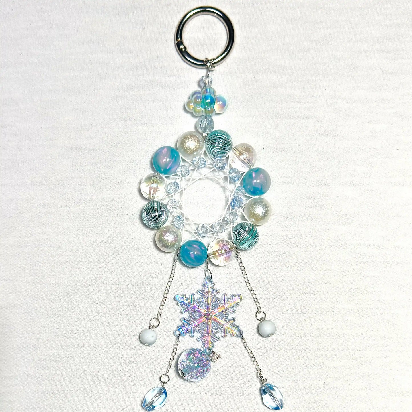 【Master】Snowflake World for Bracelet/Phone Chain/Car Handing/Pen- Open in live