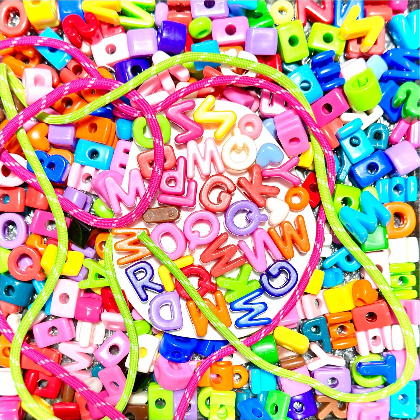 Spellsound Letters for Pen/Bracelet/Necklace /Keychain/Phone chain- Open in live