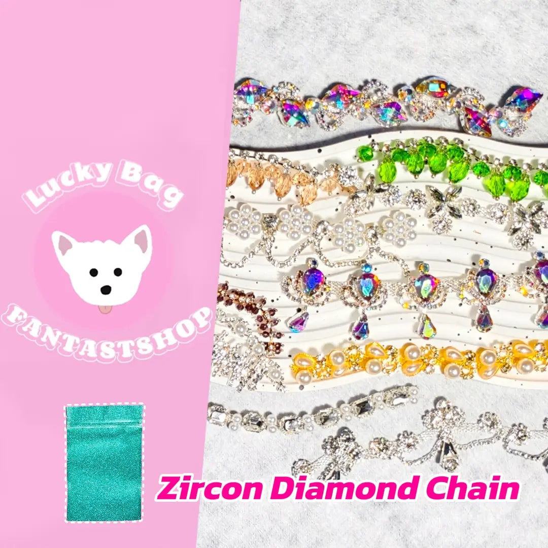 [New Arrival 10% Extra]Zircon Diamond Chain Blind Bag for Bracelet/Necklace/Hanging- Open in live