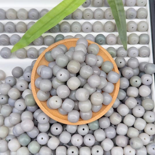 【11mm Light Grey】 Fantast High Quality Natural Bodhi Beads