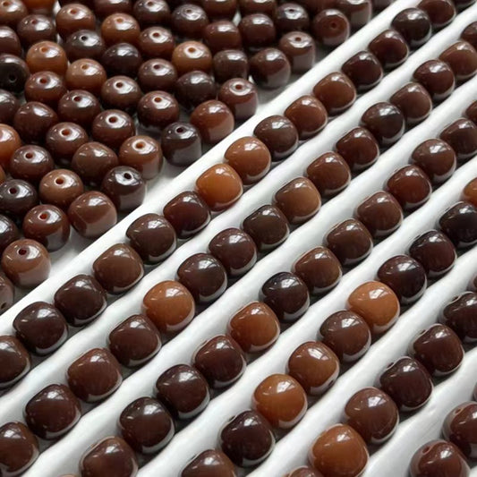 【11mm Coffee】 Fantast High Quality Natural Bodhi Beads