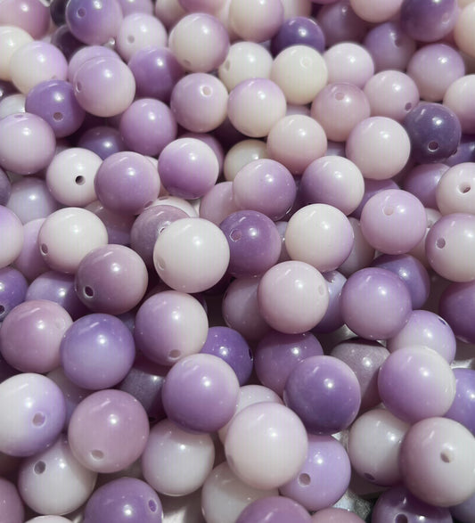 【HOT】【11mm Iris Purple】 Fantast High Quality Natural Bodhi Beads