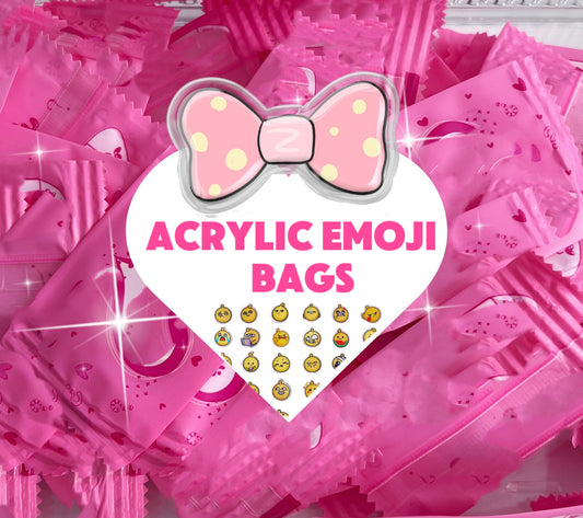 【NEW】 DIY Acrylic Card Bags- Open in live