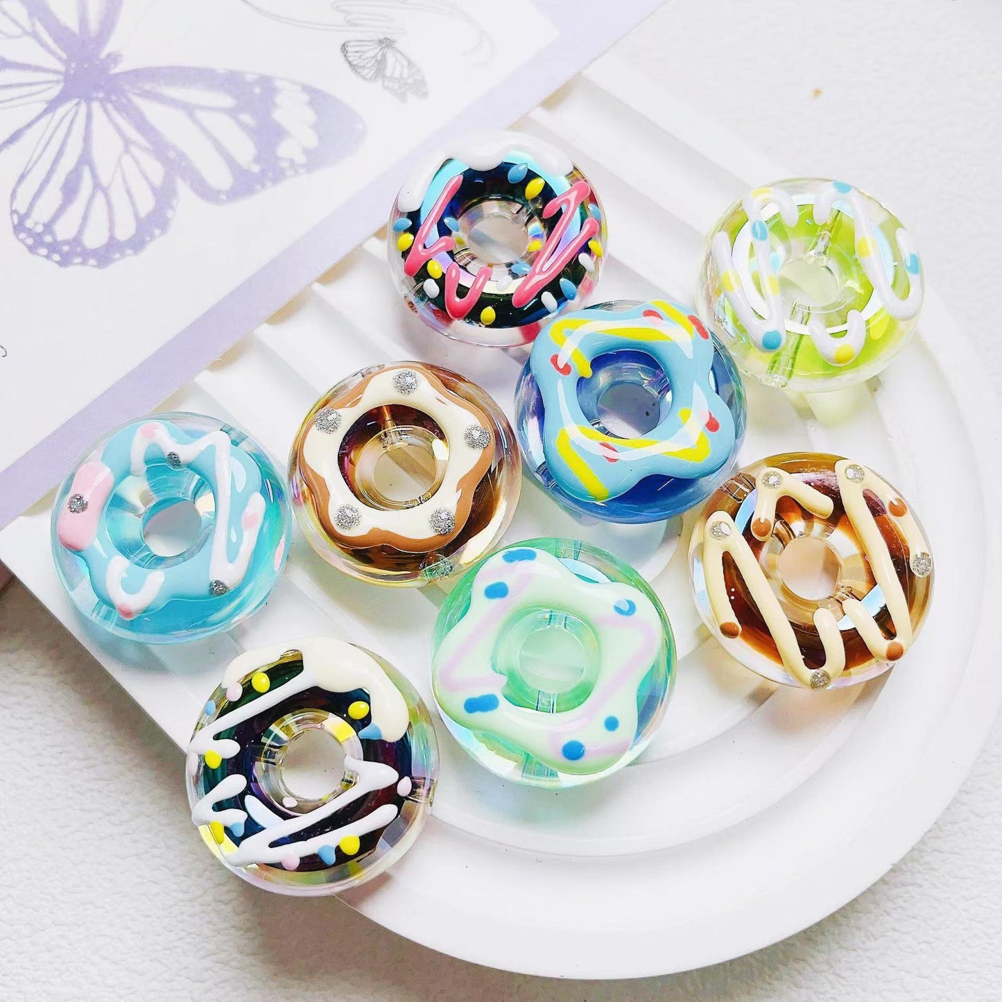 【🔥NEW 🔥】DIY Acrylic Beads Blind Bags for Beadable Pen/ Key Chain - Open in live