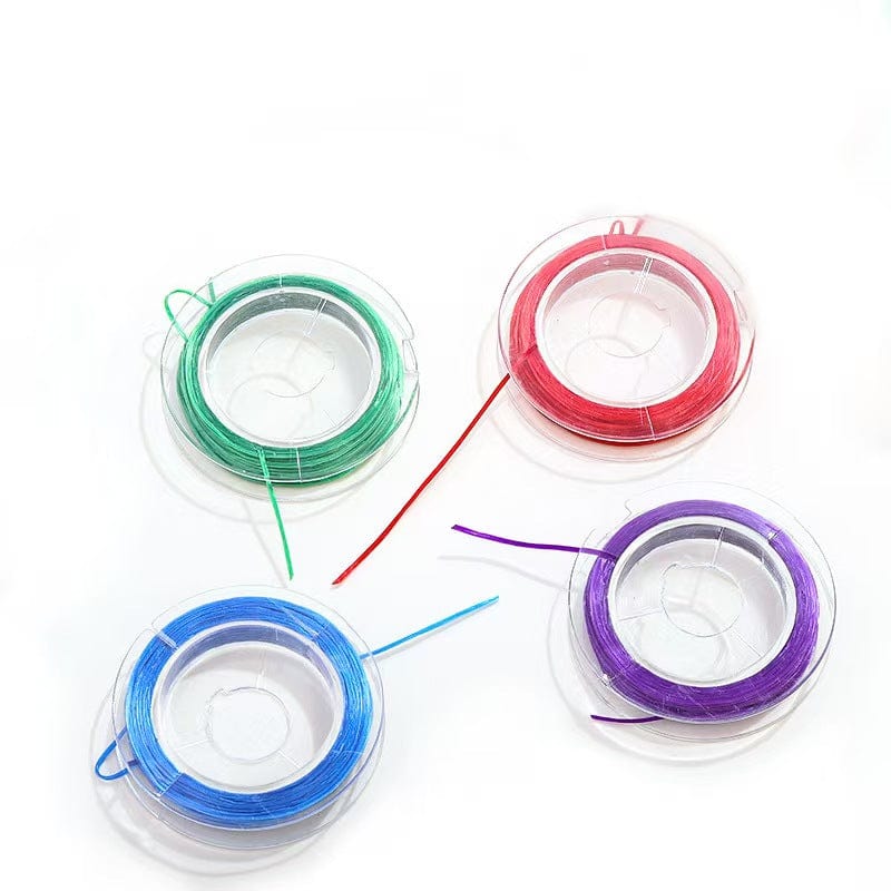 Elastic String Colorful 【Offline-Packing】DIY Colored String- Elastic String for Bracelet ...