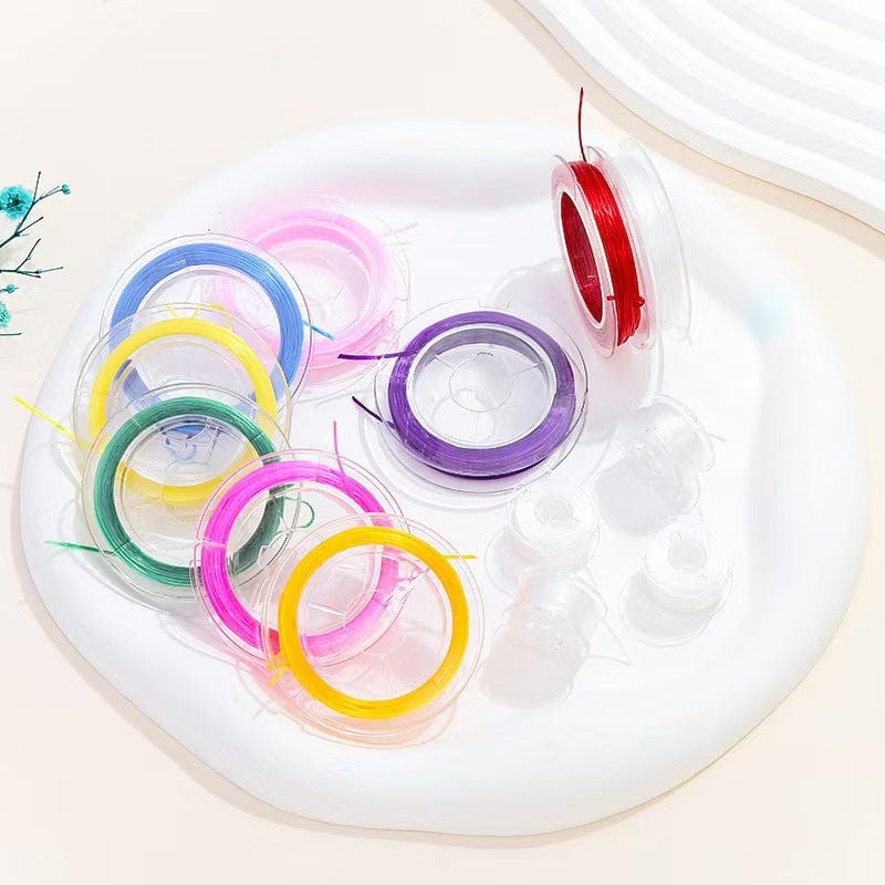 Elastic String Colorful 【Offline-Packing】DIY Colored String- Elastic String for Bracelet ...