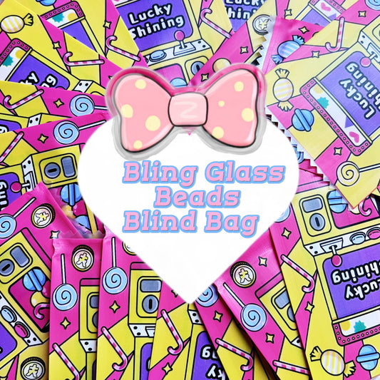 【🔥NEW 🔥 】DIY Bling Glass Beads Blind Bags  - Open in live