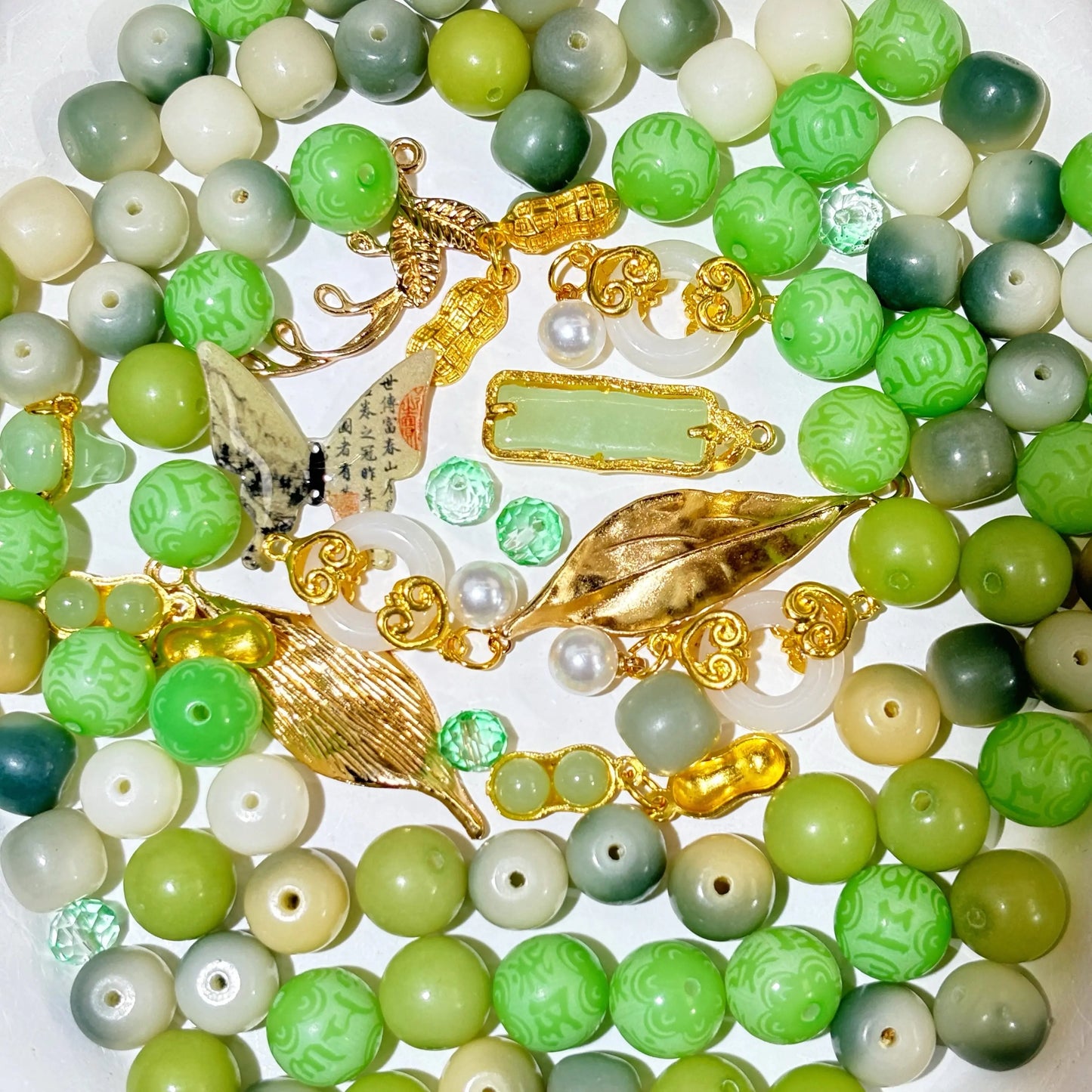 Sail into Spring-Fantast Natural Bodhi Beads Mix