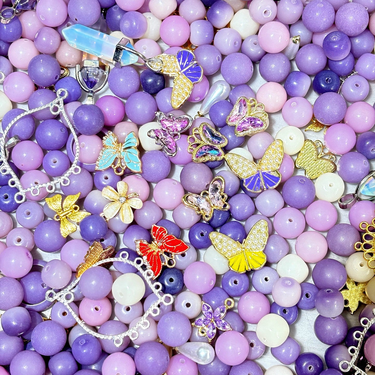 【New Bodhi Mix 】Butterfly Valley-Fantast Natural Bodhi Beads Mix