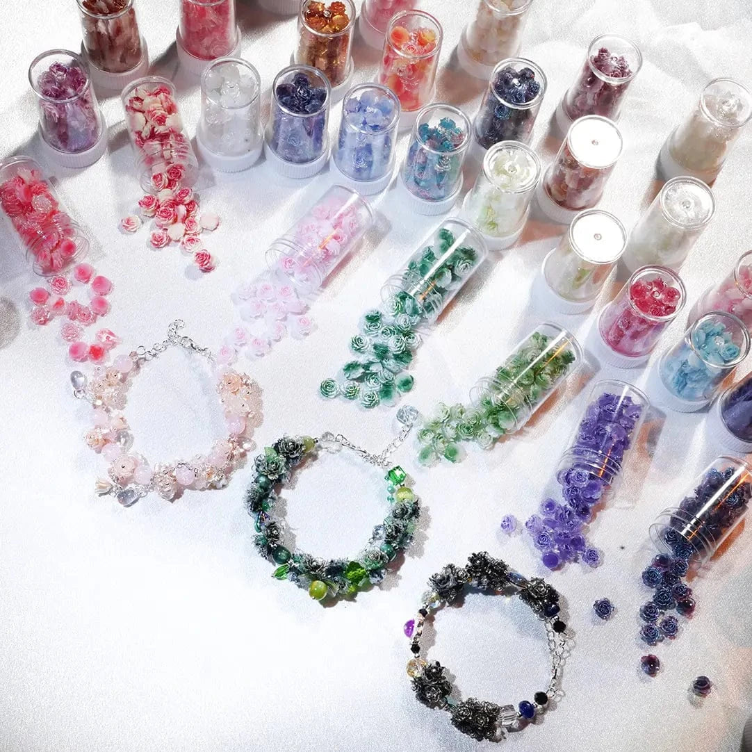 🔥Soft Flower Blind Bag for bracelet/nail - Open in live