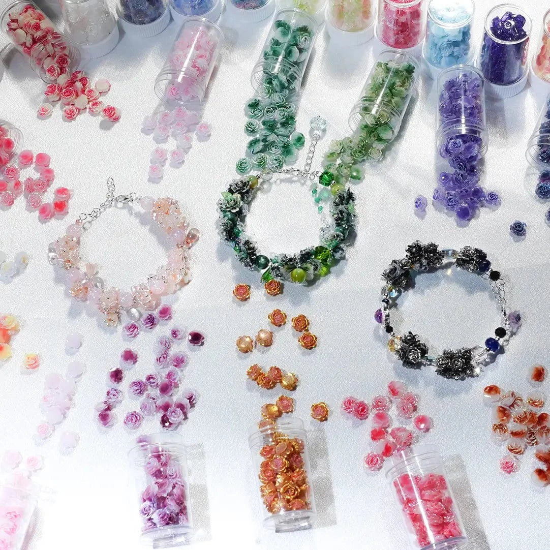 🔥Soft Flower Blind Bag for bracelet/nail - Open in live
