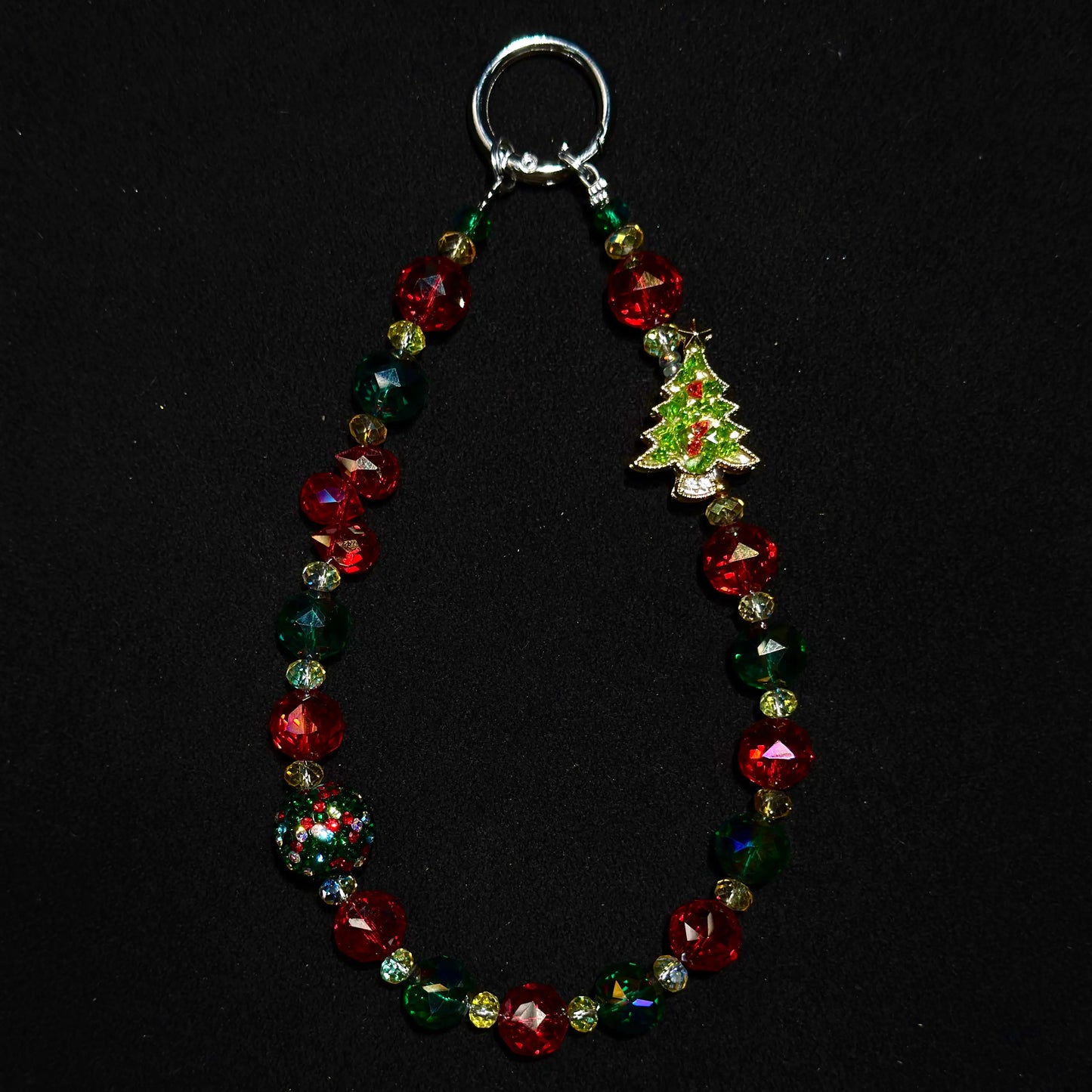 Twinkling Xmas Mix for Key /Phone Chain/Bracelet/Necklace- Open in live
