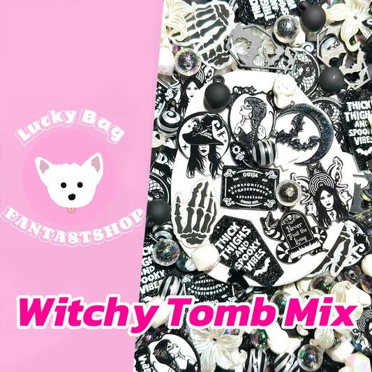 Witchy Tomb Mix for Key /Phone Chain/Bracelet/Pen/Necklace- Open in live