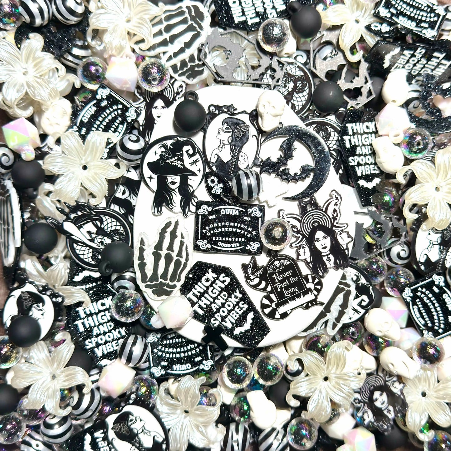 Witchy Tomb Mix for Key /Phone Chain/Bracelet/Pen/Necklace- Open in live