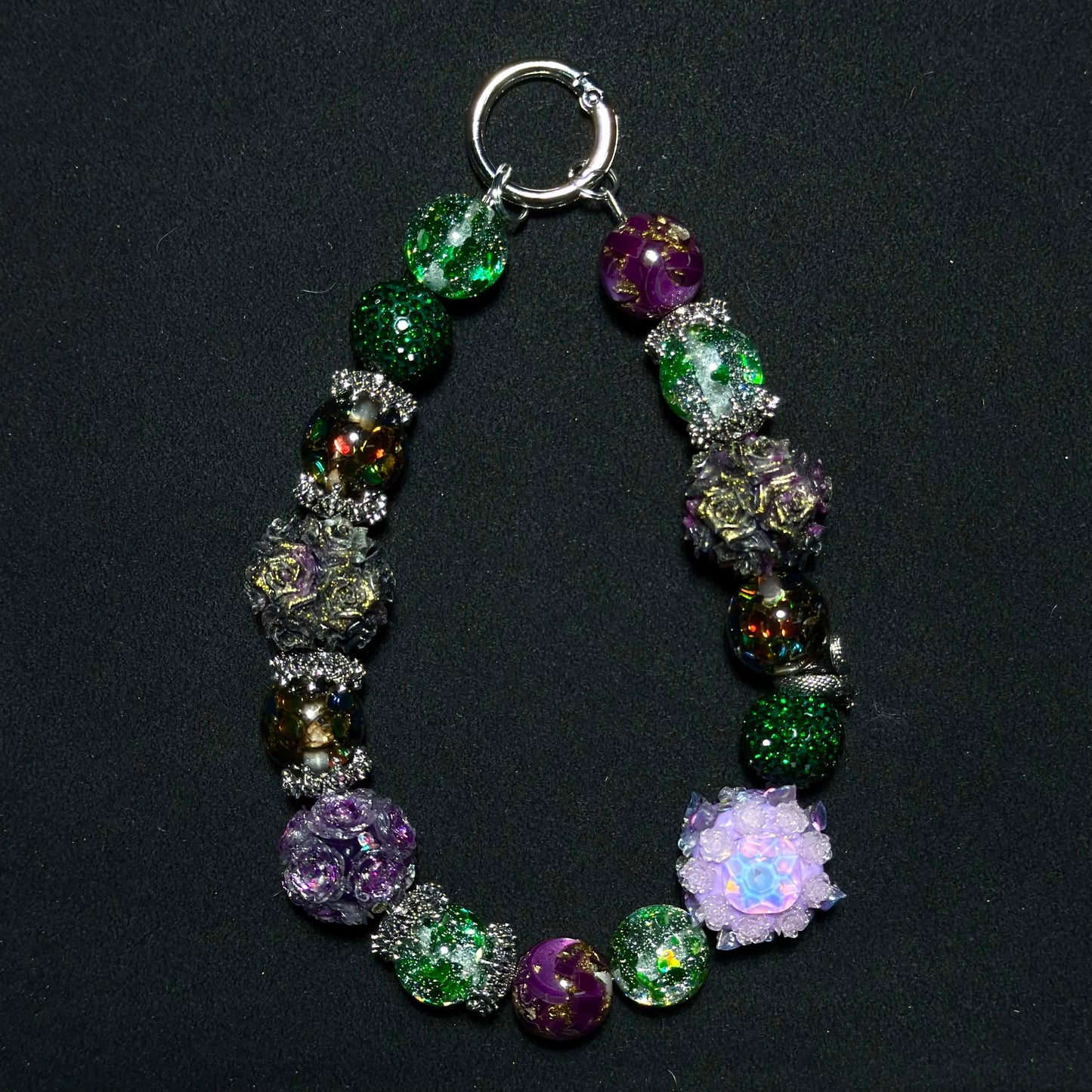 Luminous Gem Mix for Key /Phone Chain/Bracelet/Pen/Necklace- Open in live