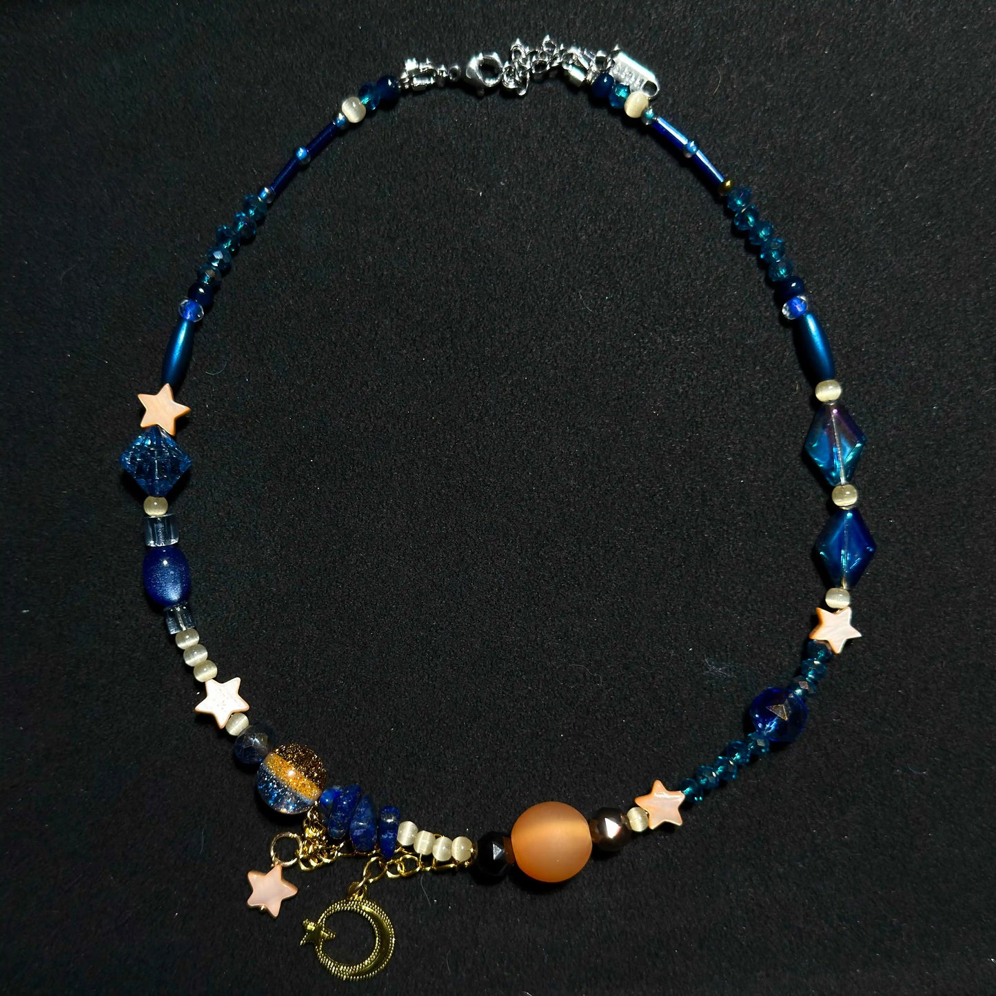 Starry Night Mix for Key /Phone Chain/Bracelet/Necklace- Open in live