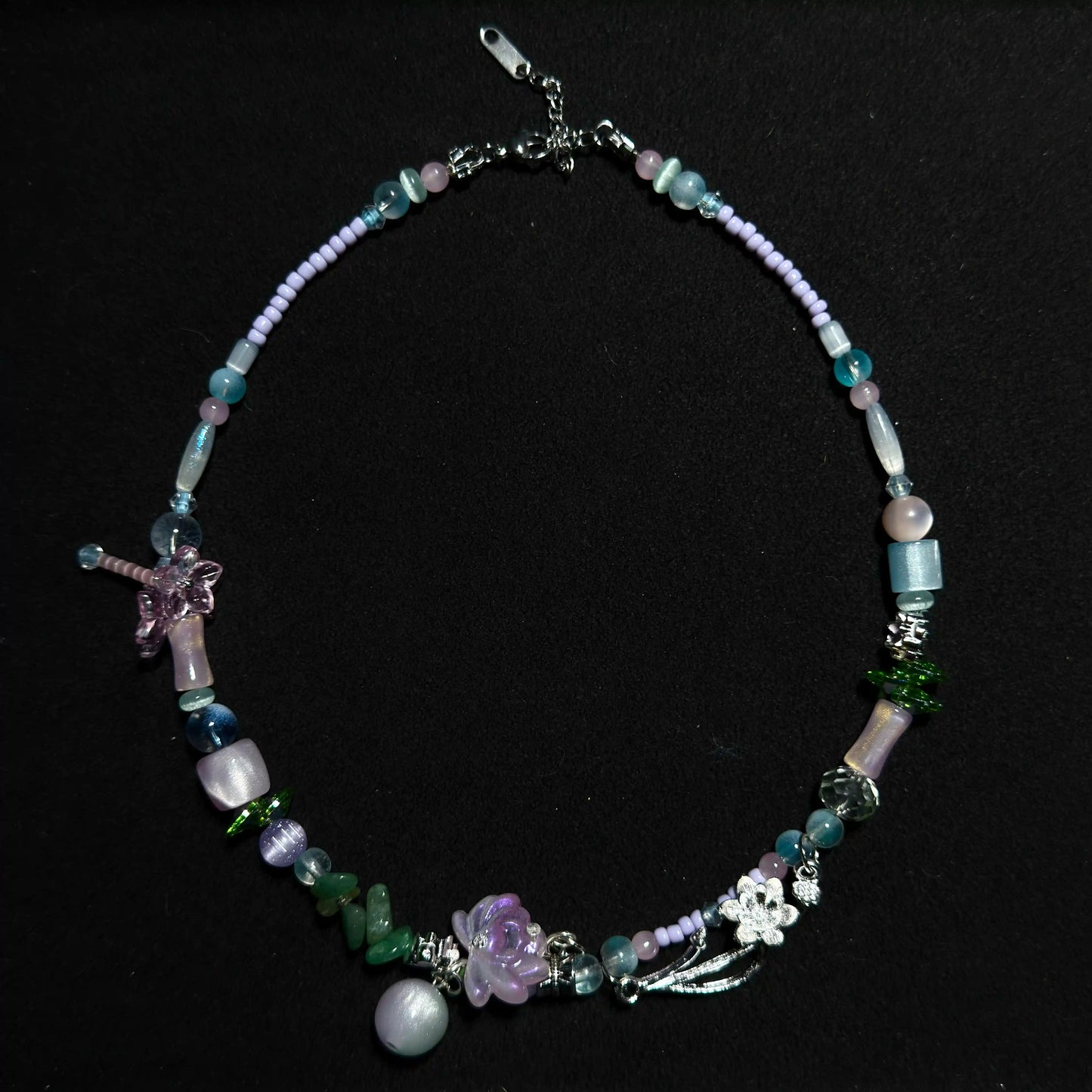 Water Lilies Mix for Key /Phone Chain/Bracelet/Necklace- Open in live