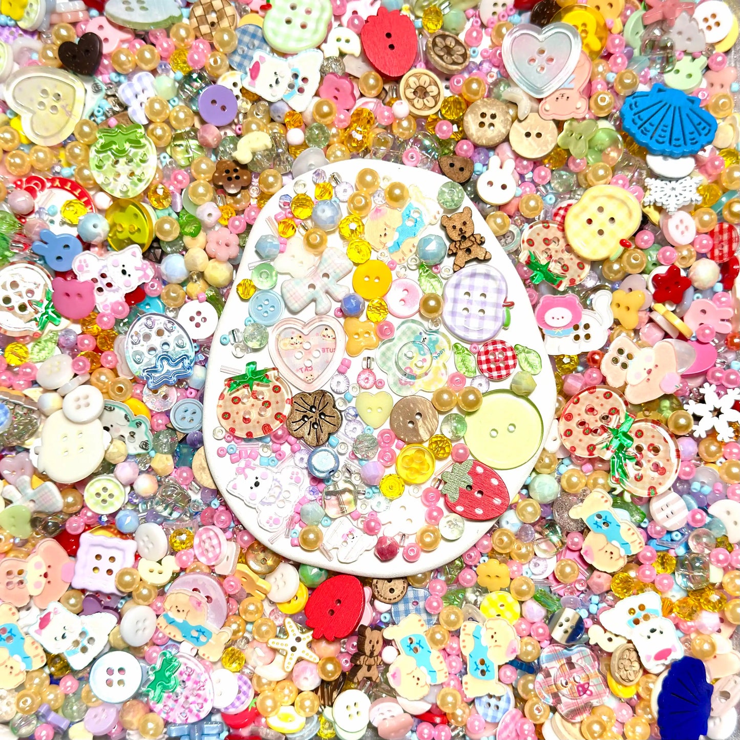 Petite Parade Buttons Mix for Phone/Key Chain/Phone Case - Open in live