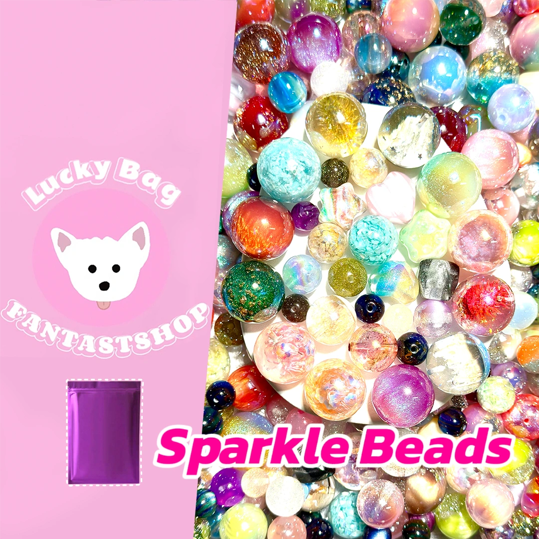 Sparkle Beads Blind Bag for Keychain - Open in live