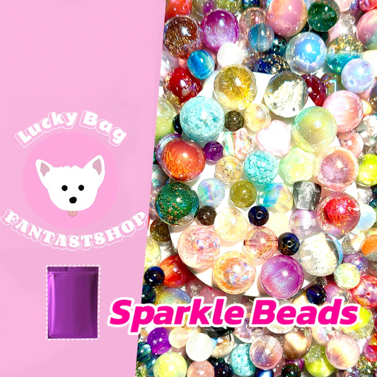 Sparkle Beads Blind Bag for Keychain - Open in live