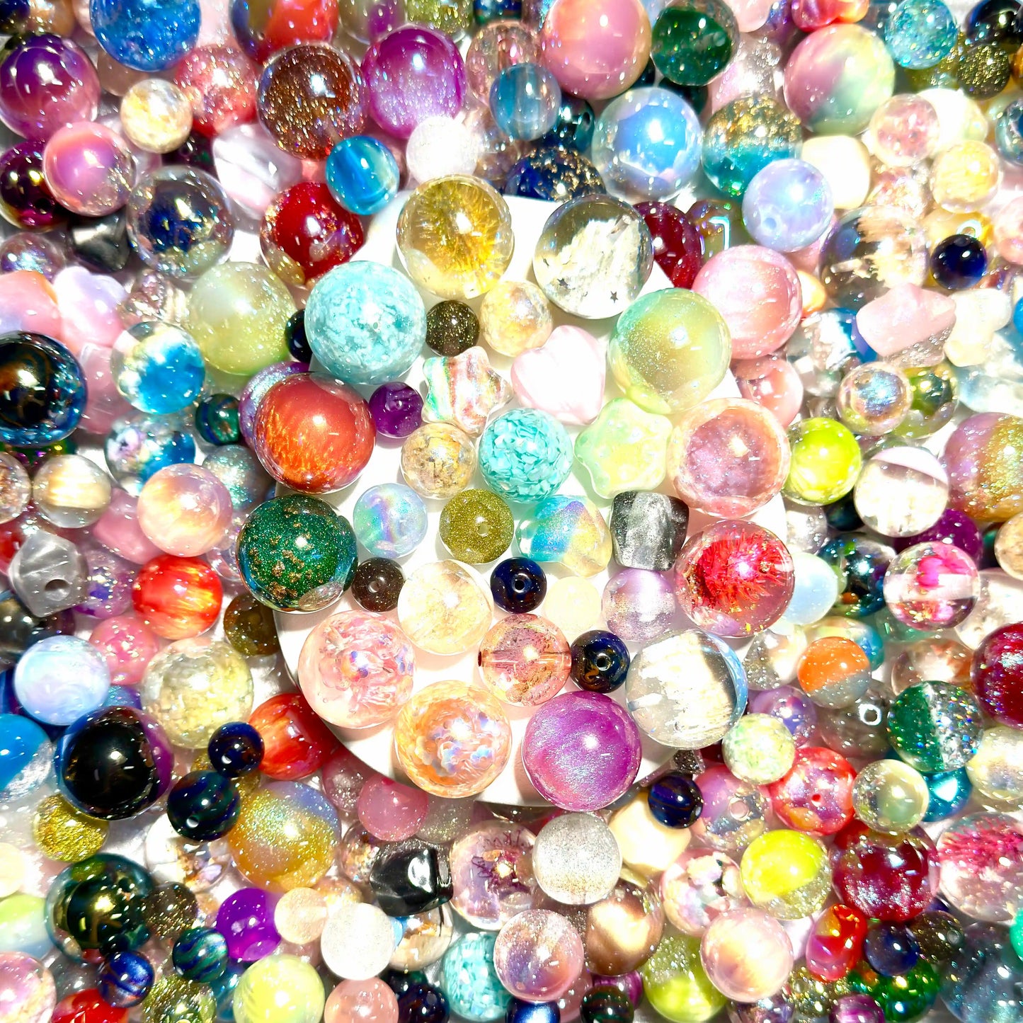 Sparkle Beads Blind Bag for Keychain - Open in live