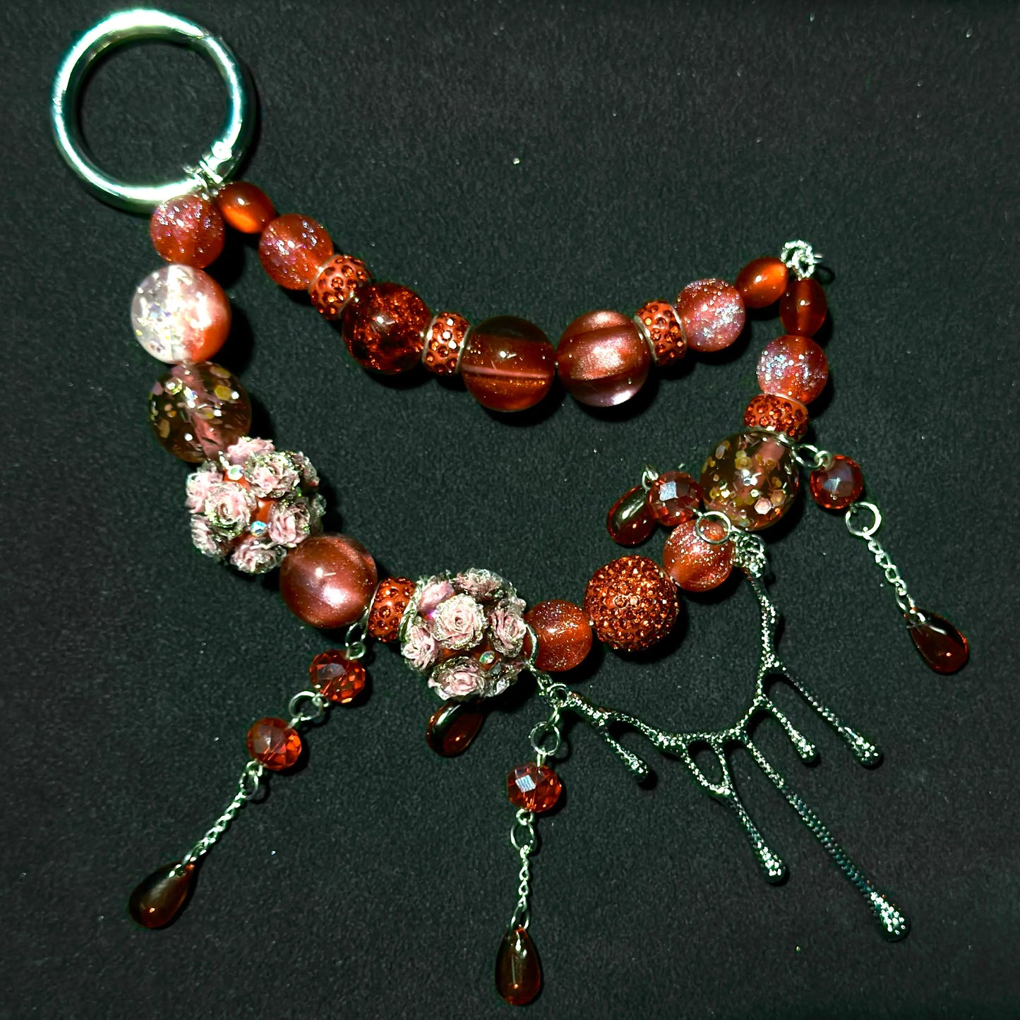 【New Arrival+1 Scoop】Vampire Blood Gems for Key/Phone Chain/Bracelet/Necklace- Open in live