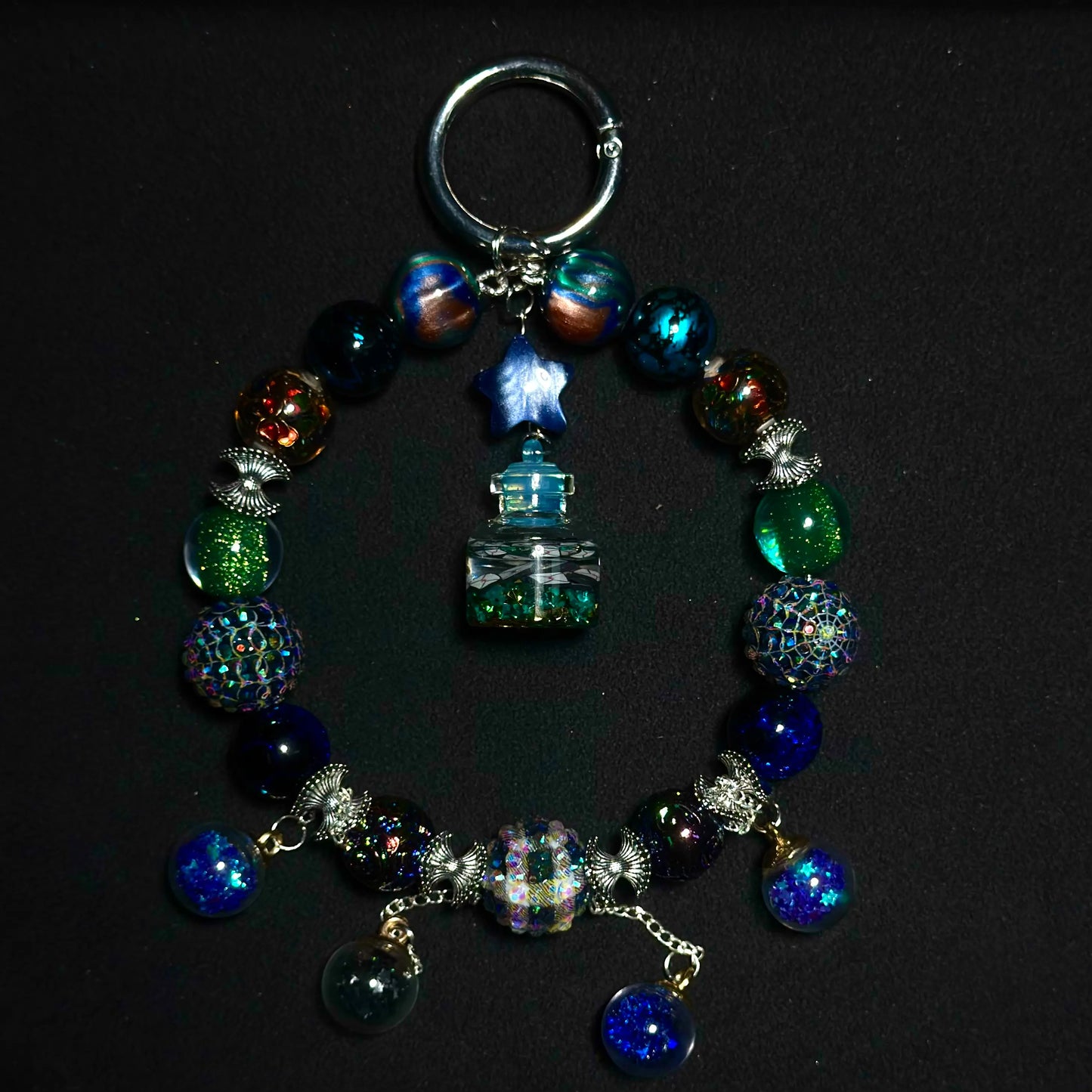 【New Arrival+1 Scoop】Witch's Potion Bottle for Key/Phone Chain/Bracelet/Necklace- Open in live
