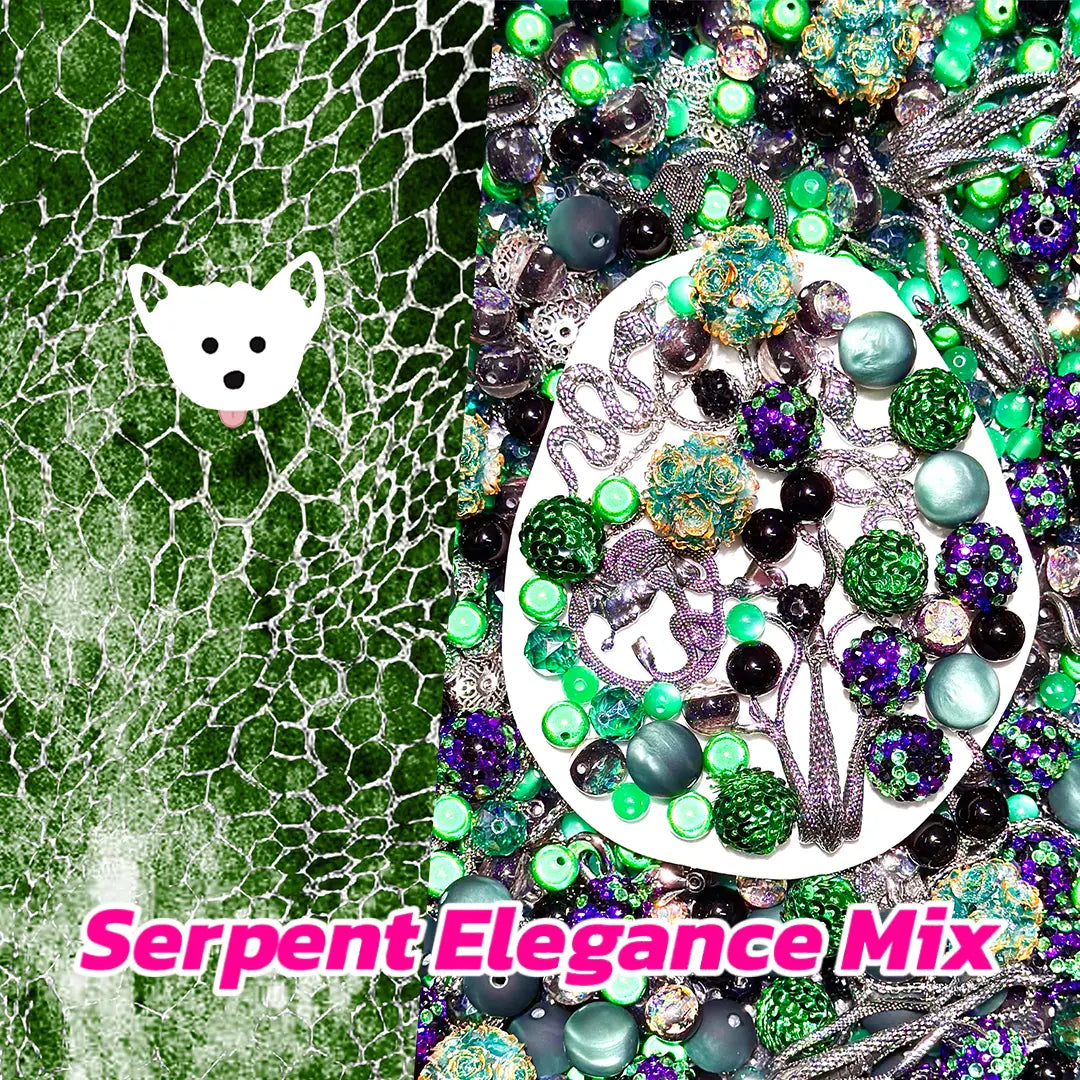 【New Arrival+1 Scoop】Serpent Elegance for Key/Phone Chain/Bracelet/Necklace- Open in live