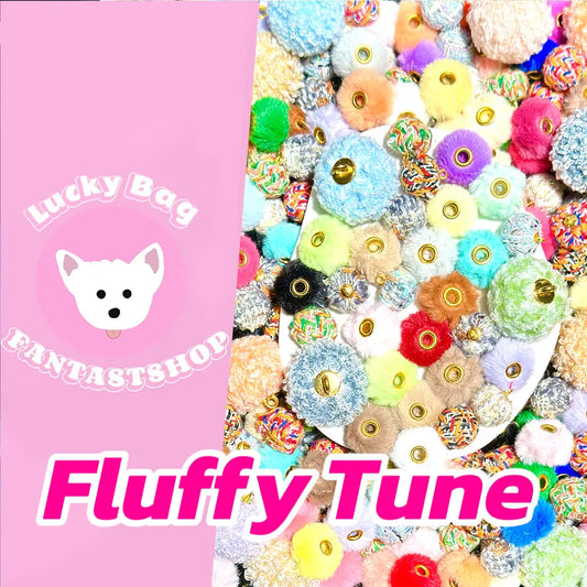 【BOGO】【New Arrival+1 Scoop】Fluffy Tune for Pen/Bracelet/Necklace /Keychain/Phone chain- Open in live