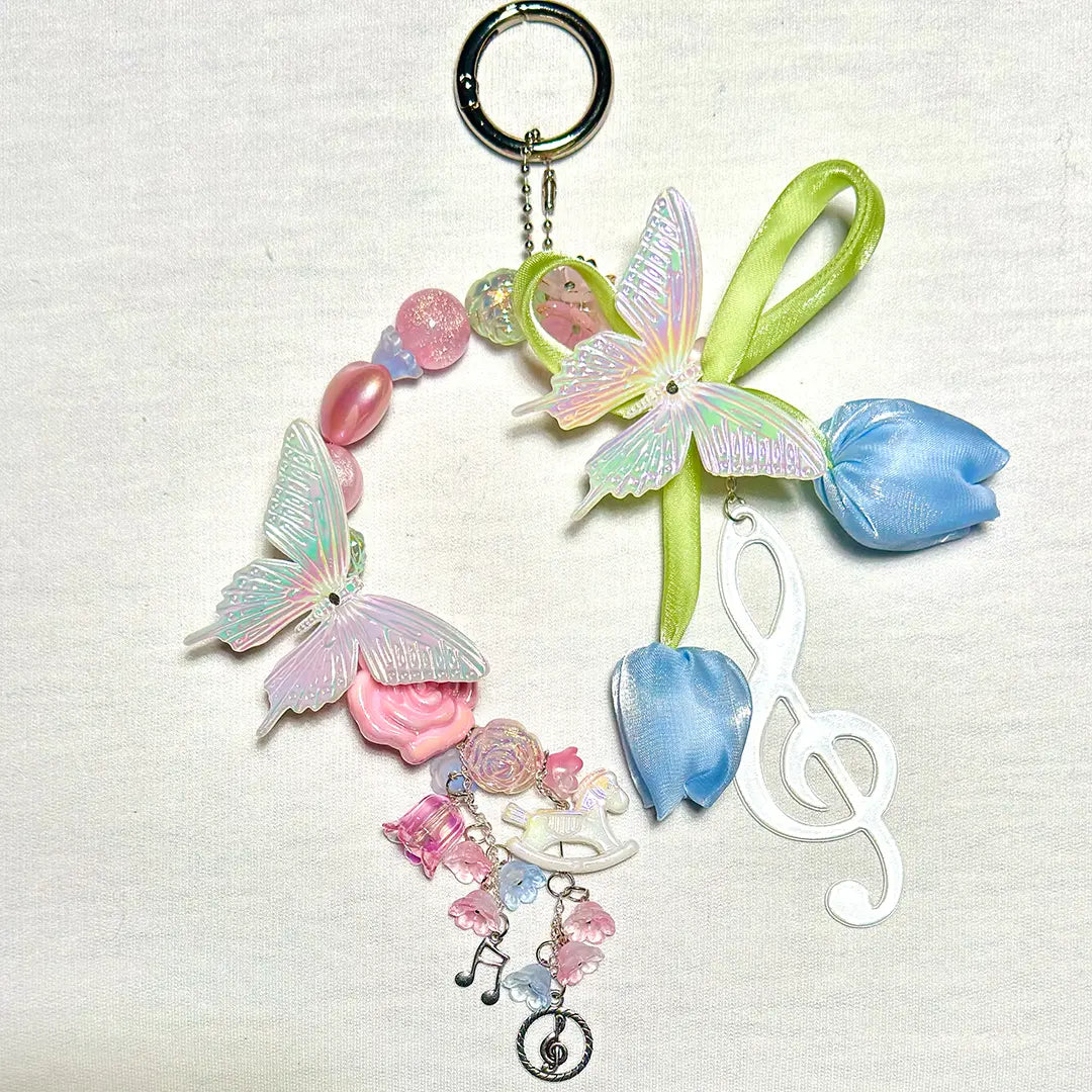 Spring Waltz Melody for Pen/Key/Phone Chain/Bracelet/Necklace- Open in live
