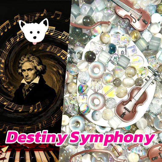 【New Arrival+1 Scoop】Destiny Symphony for Pen/Key/Phone Chain/Bracelet/Necklace- Open in live