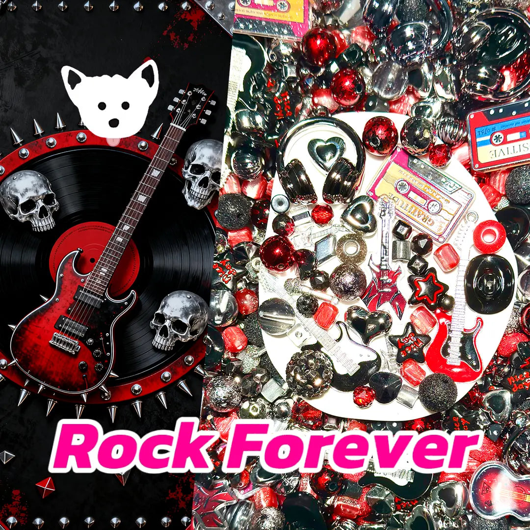 【Master】Rock Forever for Key/Phone Chain/Bracelet/Necklace/Pen - Open in live